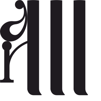 Логотип Государственного архива Пермского края (черный)
