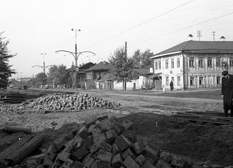 Улица Куйбышева, 1950-е годы. 