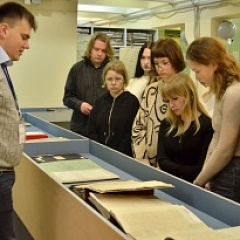 Студенты Пермского колледжа предпринимательства и сервиса в ГАПК